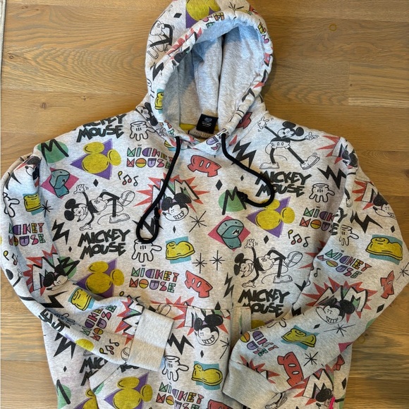 Disney Artist Series Mickey Mouse Hoodie Sweatshirt - Picture 1 of 8